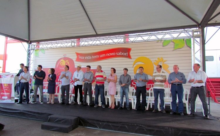 Inauguração do Frigorífico Sublime Sull em Ipuaçu