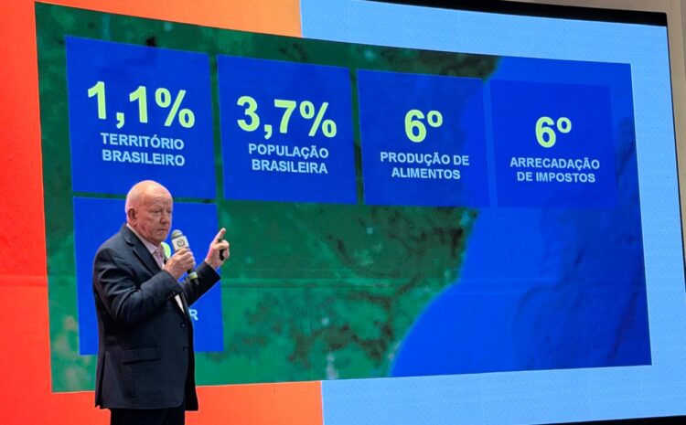  Marcos Vieira faz palestra sobre Santa Catarina em congresso de vereadores